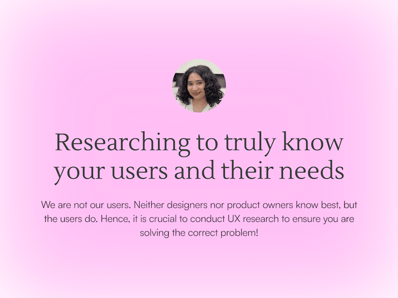 Cover image for Conduct UX research to ensure that you understand your users