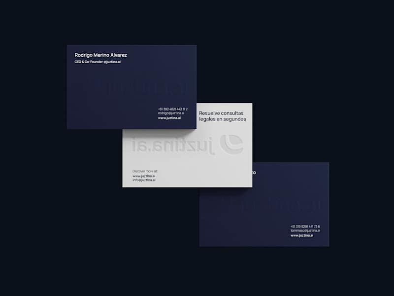Cover image for juztina.ai — Branding
