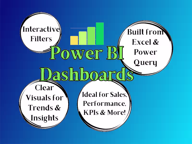 Cover image for Design Interactive Power BI Dashboards from Excel Data