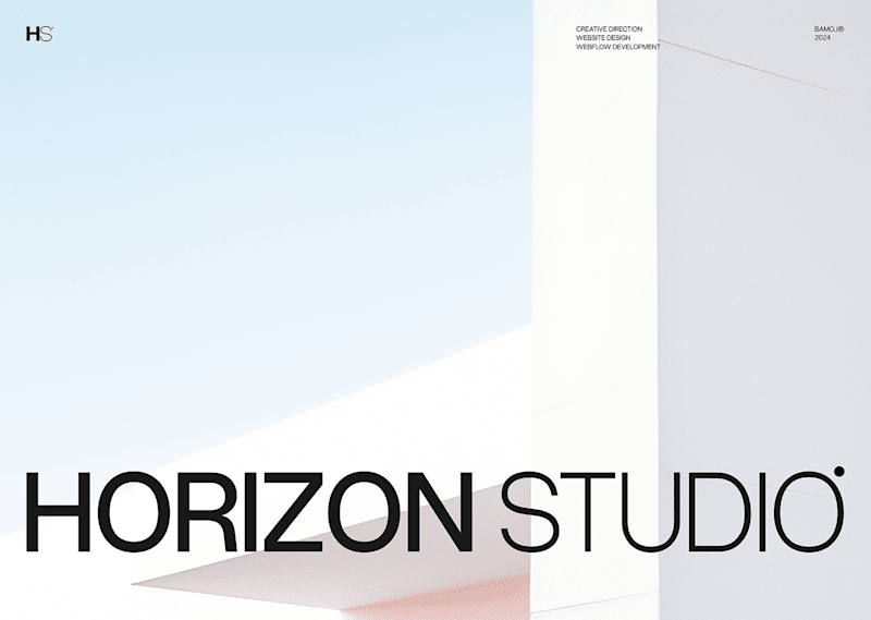 Cover image for Horizon Studio Architecture - Web Design & Webflow