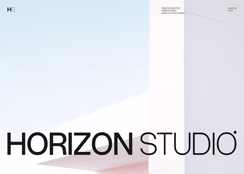 Cover image for Horizon Studio Architecture - Web Design & Webflow