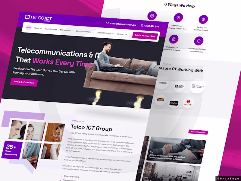 Cover image for Telco ICT