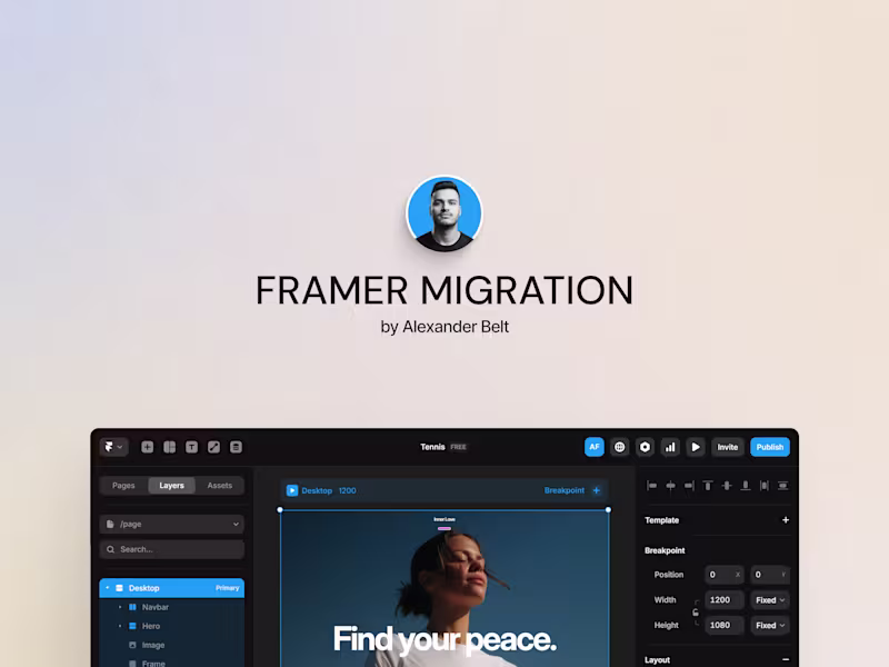 Cover image for Framer Migration