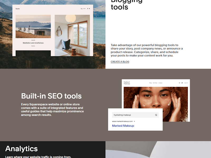 Cover image for Squarespace 5 - page Website.