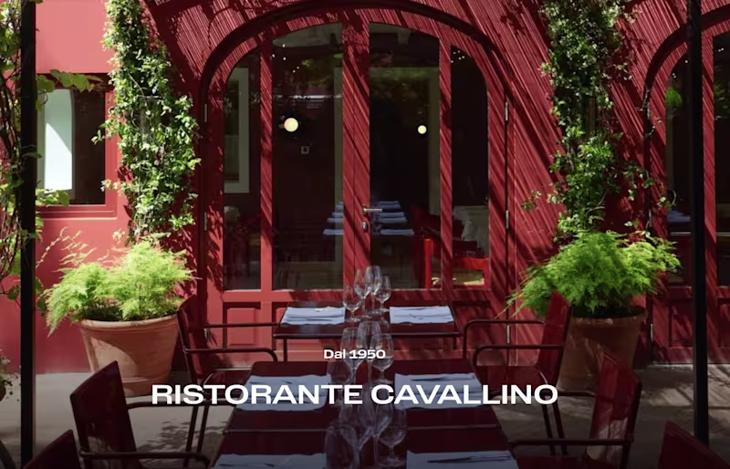 Cover image for Ristorante Cavallino (Ferrari) | Verbal Identity & Copywriting