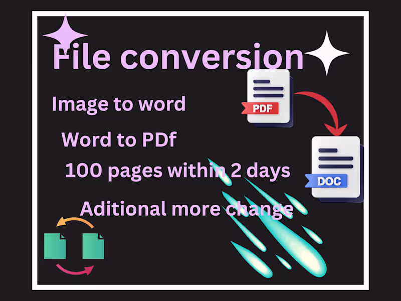 Cover image for I'm a talented File converter