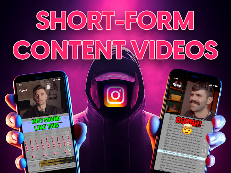 Cover image for Short Form Content Videos for a Music Producer