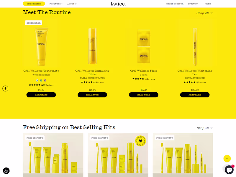Cover image for Shopify Store For Oral Wellness Products