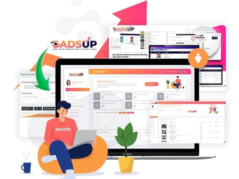 Cover image for GAds Up - YouTube Monetization & Analytics Tracker