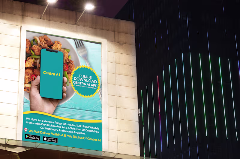 Cover image for Centra A1 App For Store Delivery :: Behance