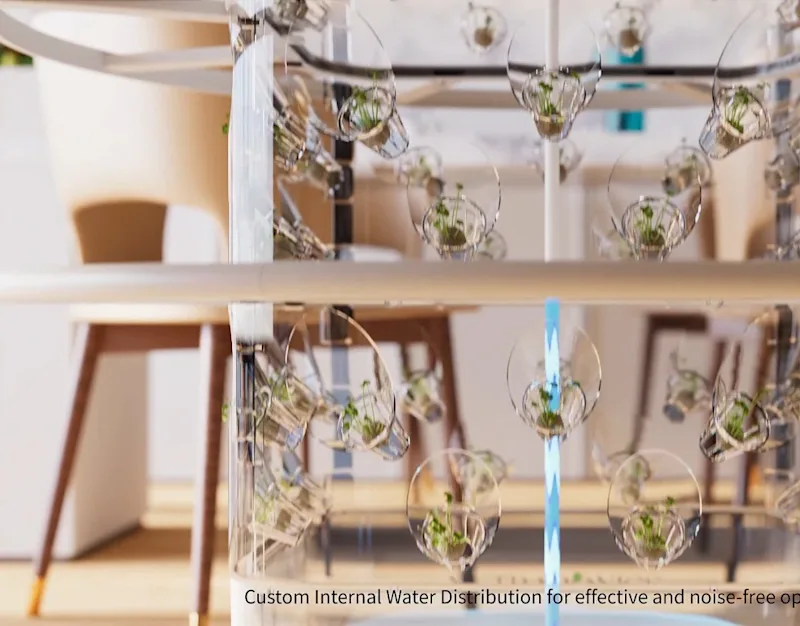 Cover image for Aeroponic Hydroponics garden tower