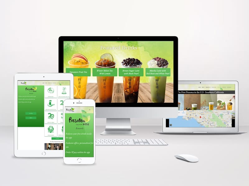 Cover image for Presotea So Cal Website Design
