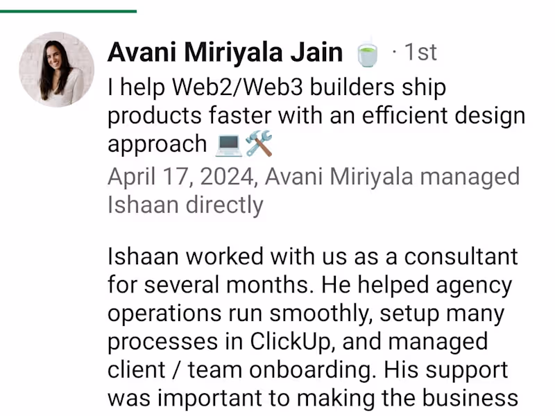 Cover image for Operations Consultant