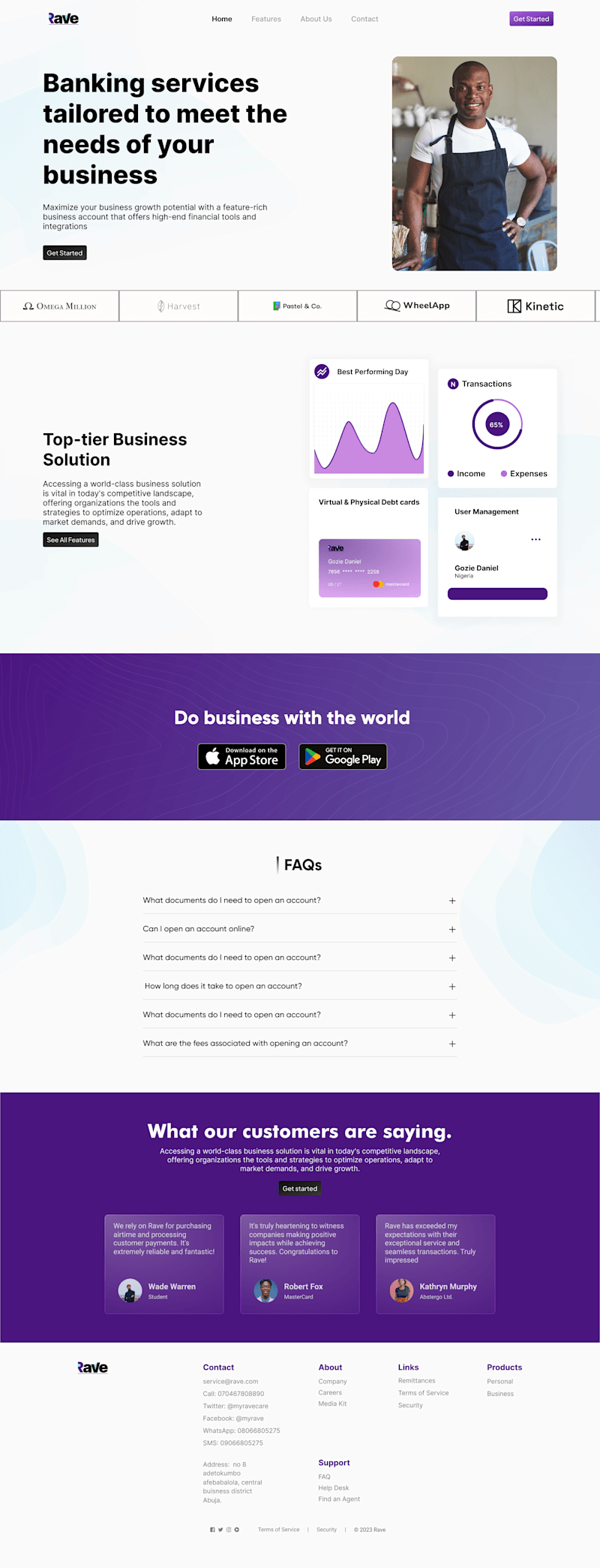 Cover image for Product landing page