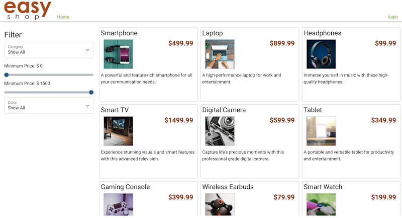 Cover image for EasyShop E-commerce API