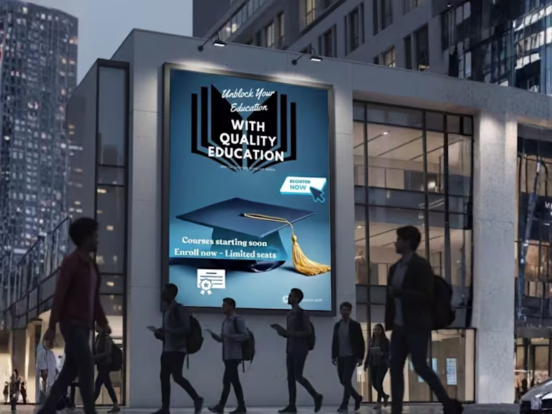 Cover image for Promotional Poster Design for Print & Digital