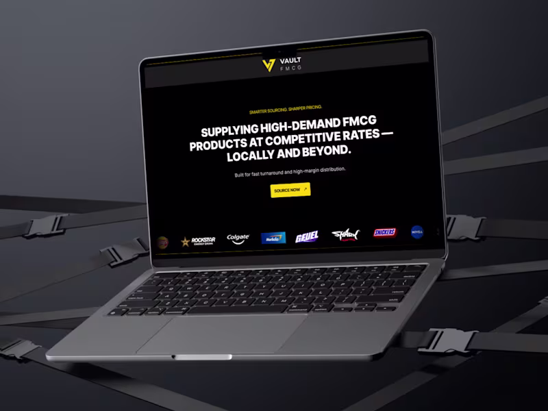 Cover image for Vault Landing page