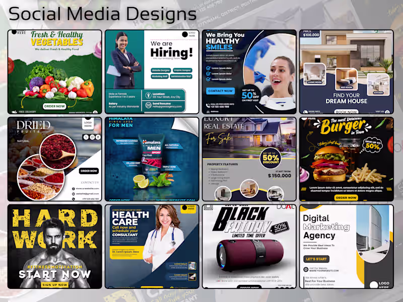 Cover image for Professional Social Media Content Creation | Single Post