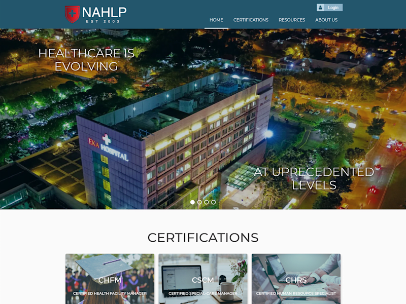 Cover image for NAHLP