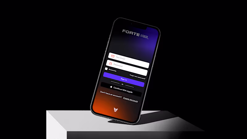 Cover image for Forte Fitness UX/UI Design | Mobile App