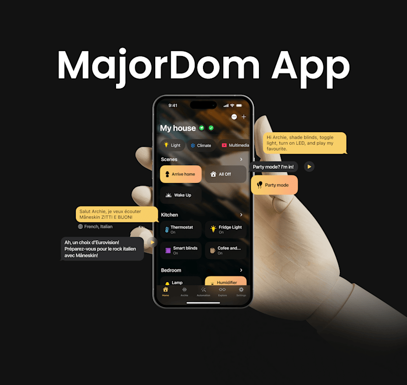 Cover image for MajorDom App | UI/UX