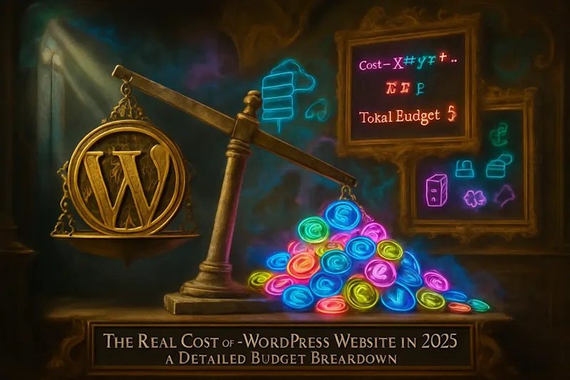Cover image for The Real Cost of a WordPress Website in 2025: A Detailed Budget Breakdown