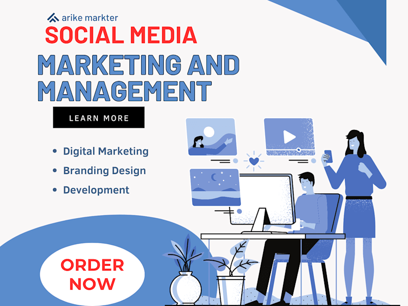 Cover image for I will be your social media manager, Facebook, Ig , Tiketc
