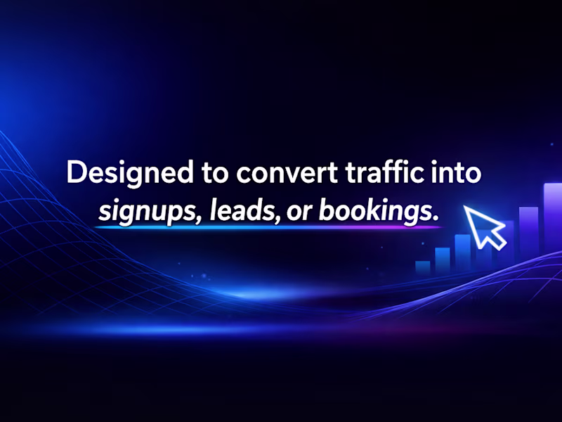 Cover image for High-conversion landing pages