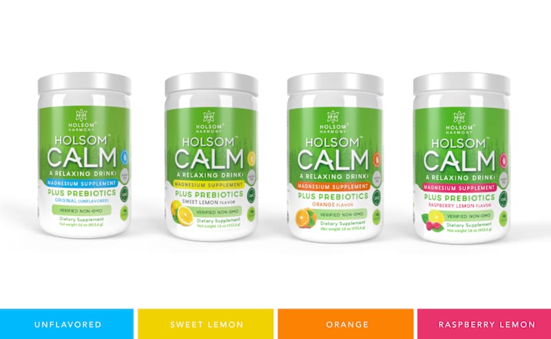 Cover image for Holsom Calm - Supplements Label Design & Web banners
