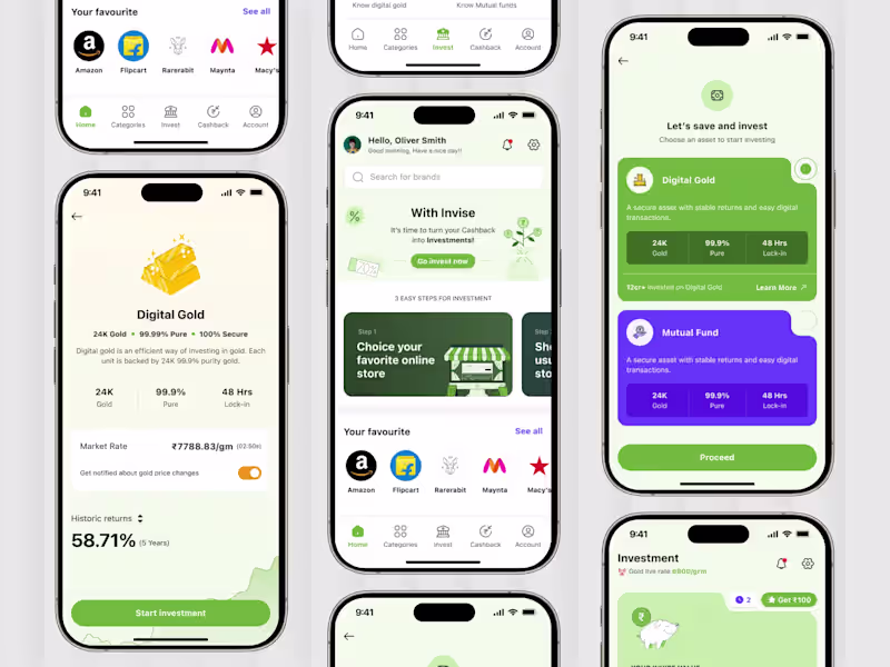 Cover image for Mobile app UI UX in figma