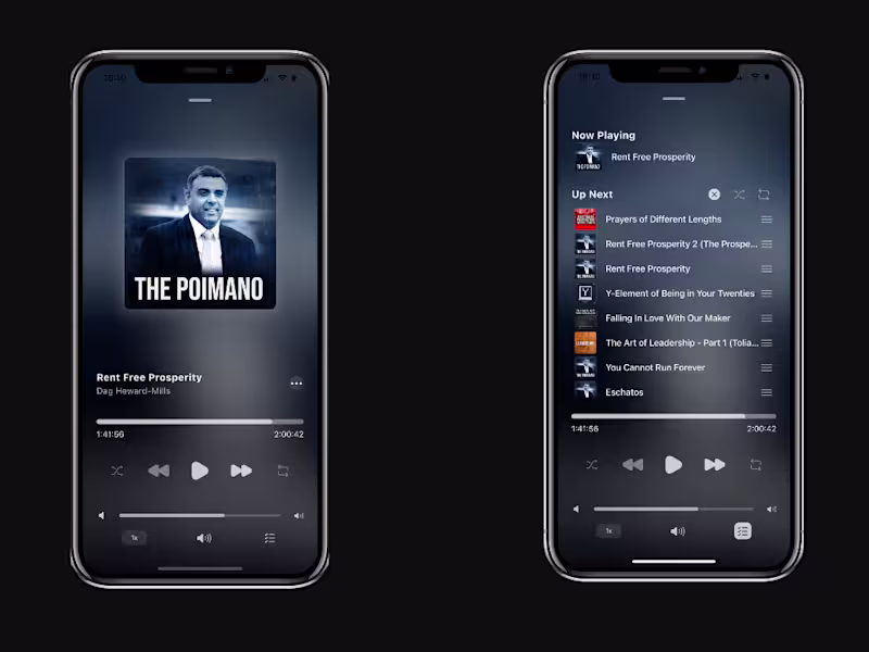 Cover image for Audio Streaming App Mobile App Development