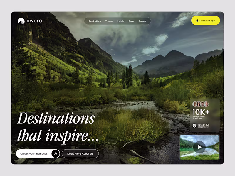 Cover image for Redesigned a Travel Application