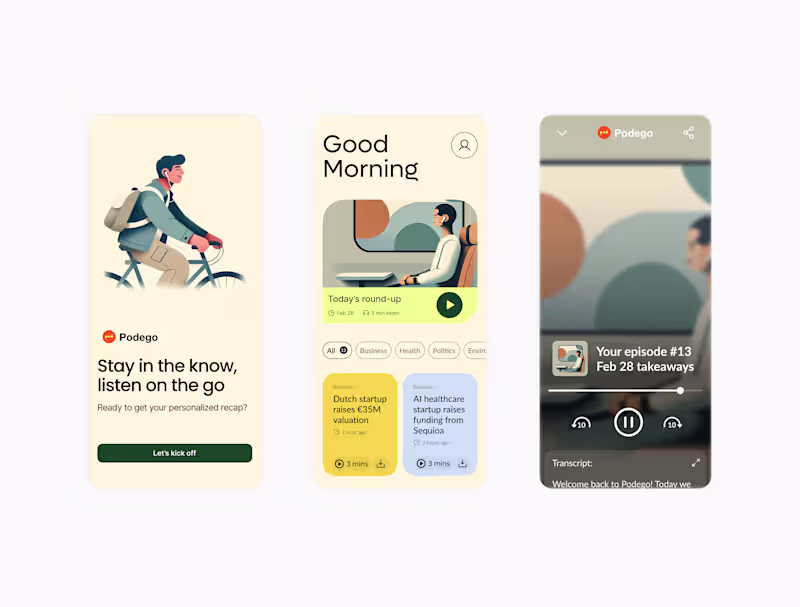 Cover image for News Podcast App