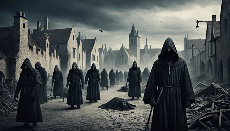 Cover image for The Black Death