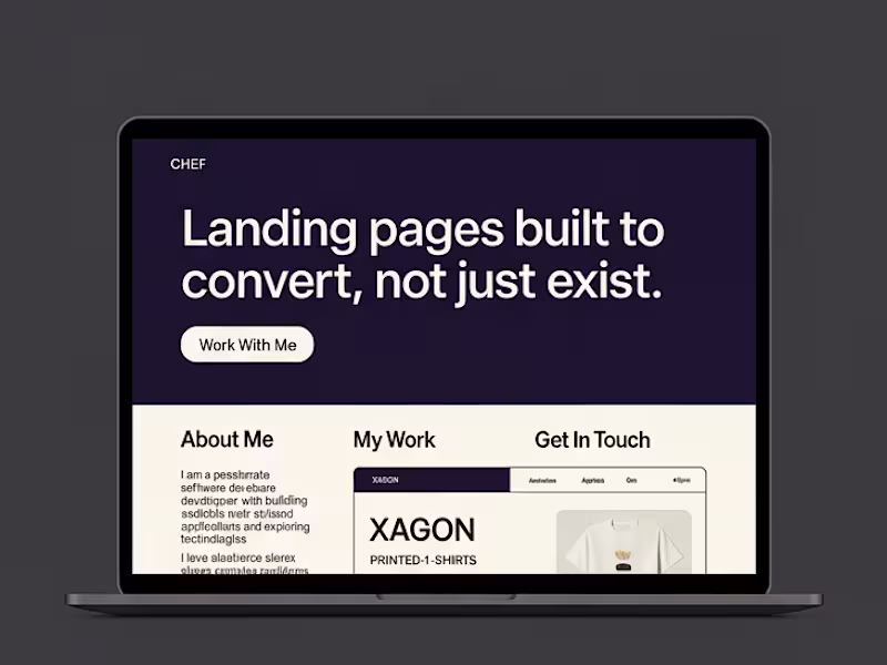 Cover image for Custom Website or Landing Page Development