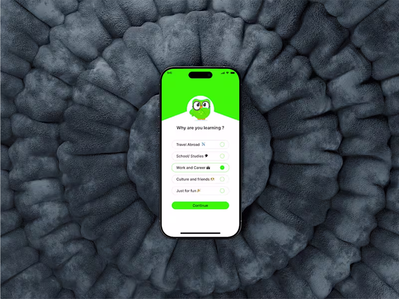 Cover image for Language app redesign