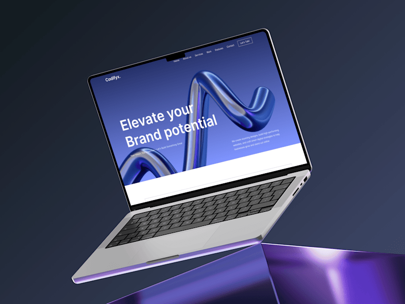 Cover image for Digital Agency Landing page design