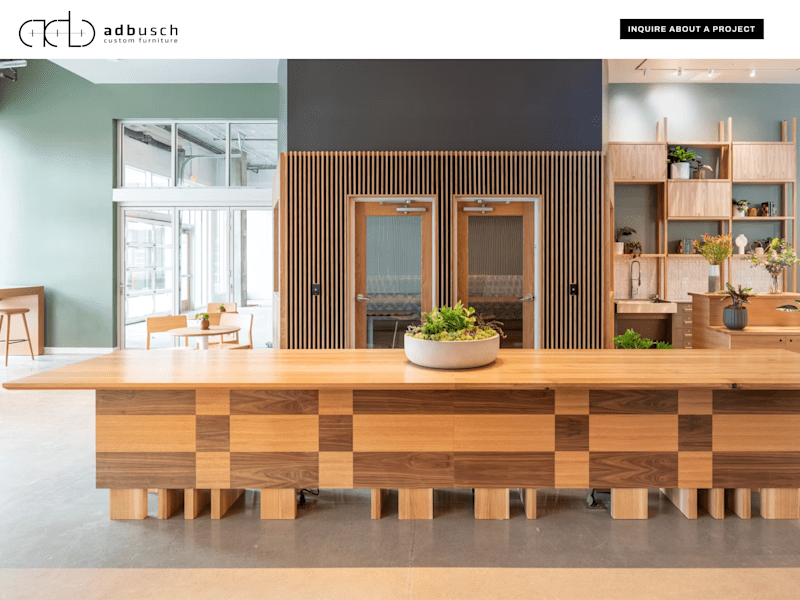 Cover image for ADBusch LLC | Custom Handcrafted Furniture Studio | Sustainable…