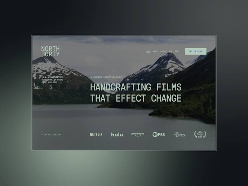 Cover image for North Forty Squarespace Website
