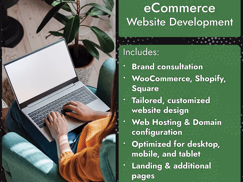Cover image for eCommerce Website Design & Development