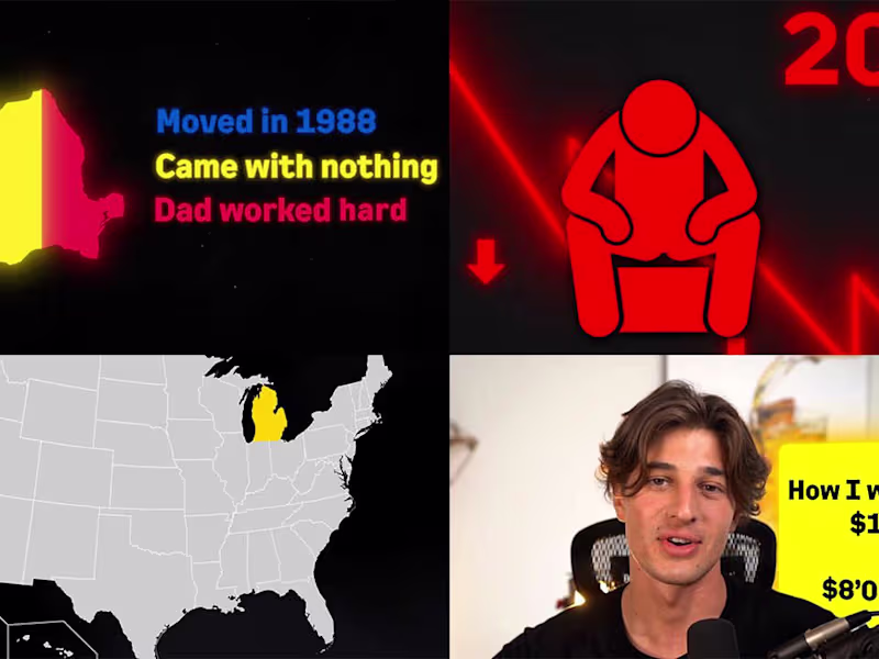 Cover image for How I went from $1000 to $8,000,000