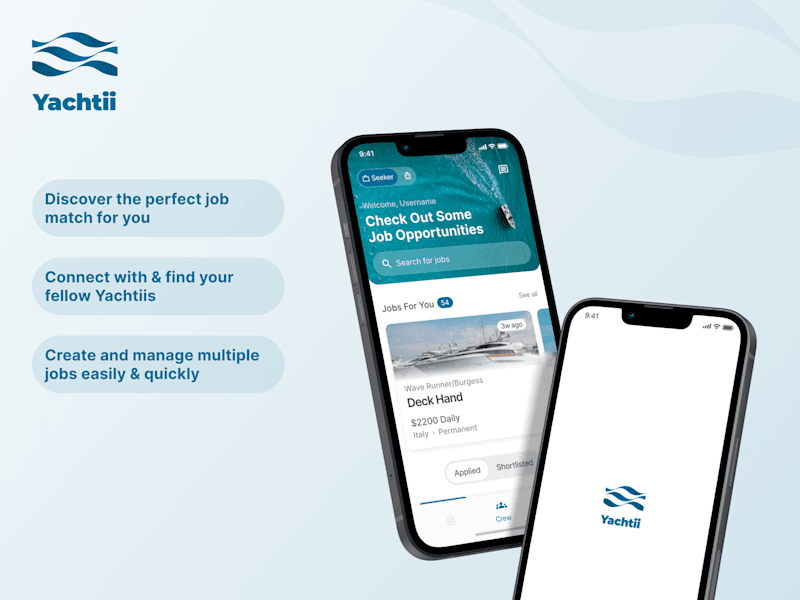 Cover image for Yachtii - Recruitment App