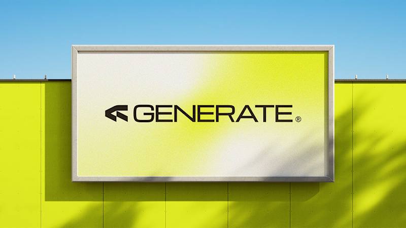 Cover image for Generate - Brand Identity on Behance