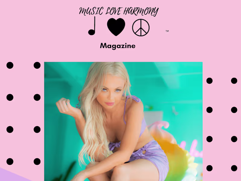 Cover image for Music Love Harmony Magazine - August Issue