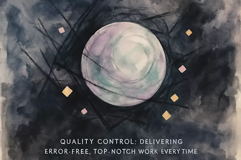 Cover image for Quality Control: Delivering Error-Free, Top-Notch Work Every Time