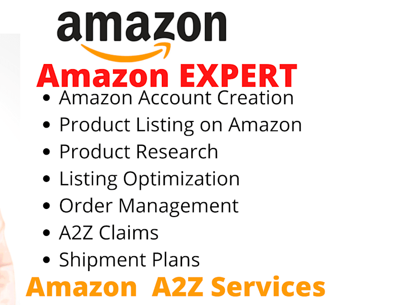 Cover image for I will set up amazon account product listing