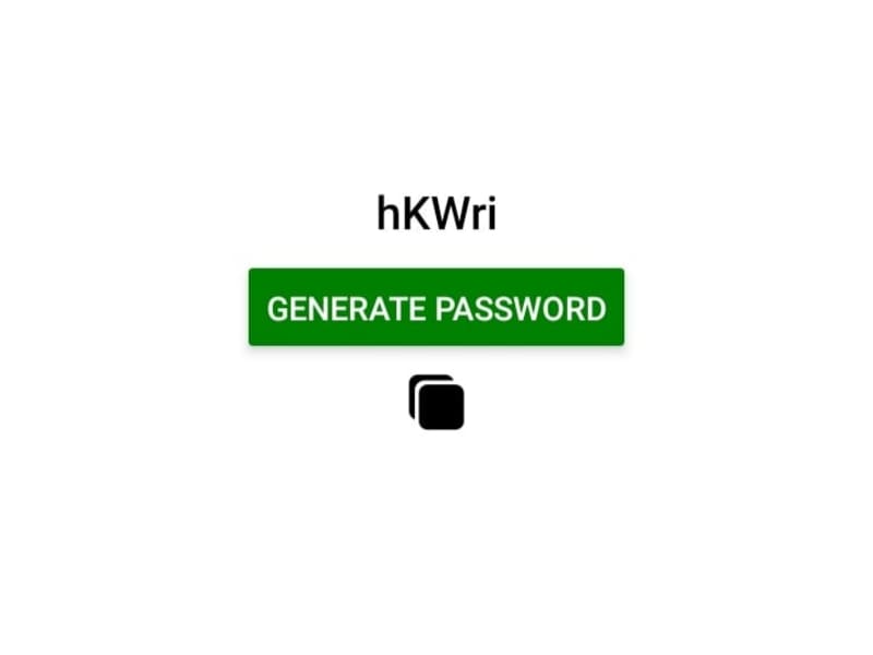 Cover image for Password generator 