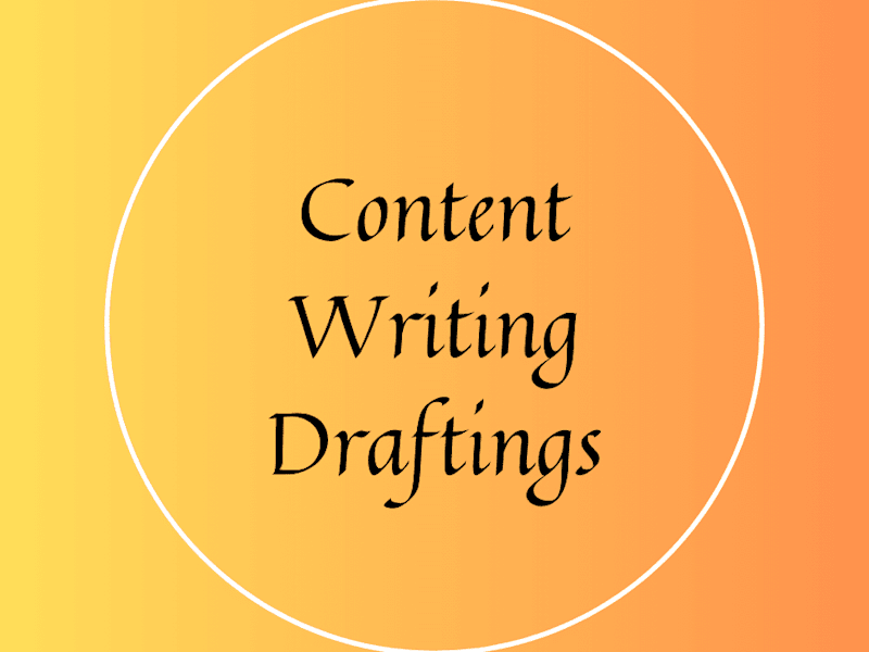 Cover image for Content Writing Drafting: Multiple Partners