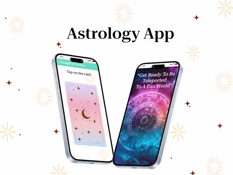 Cover image for An Astrology App