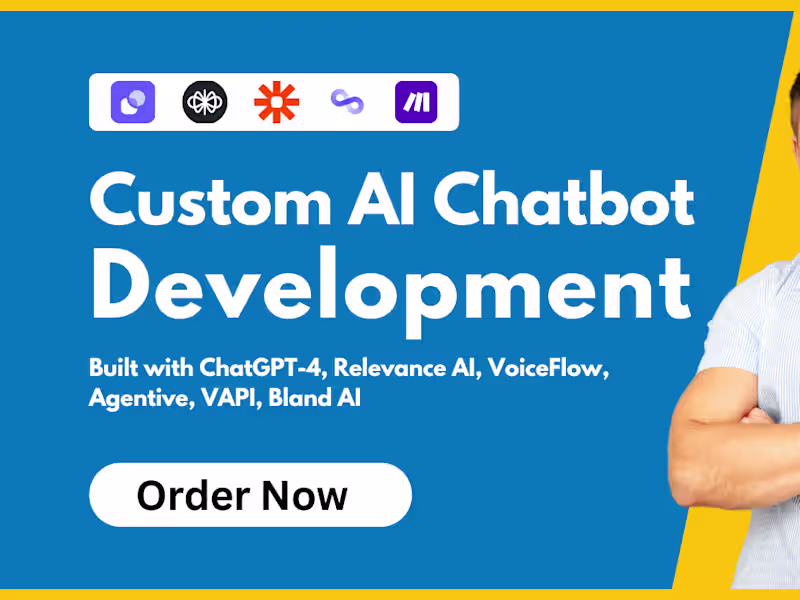 Cover image for You will get ai agents, ai automation, AI BDR, AI voice agents